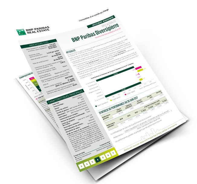 Document d'information périodique BNP Paribas REIM
