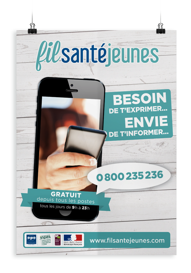 Affiche Fil Santé Jeunes