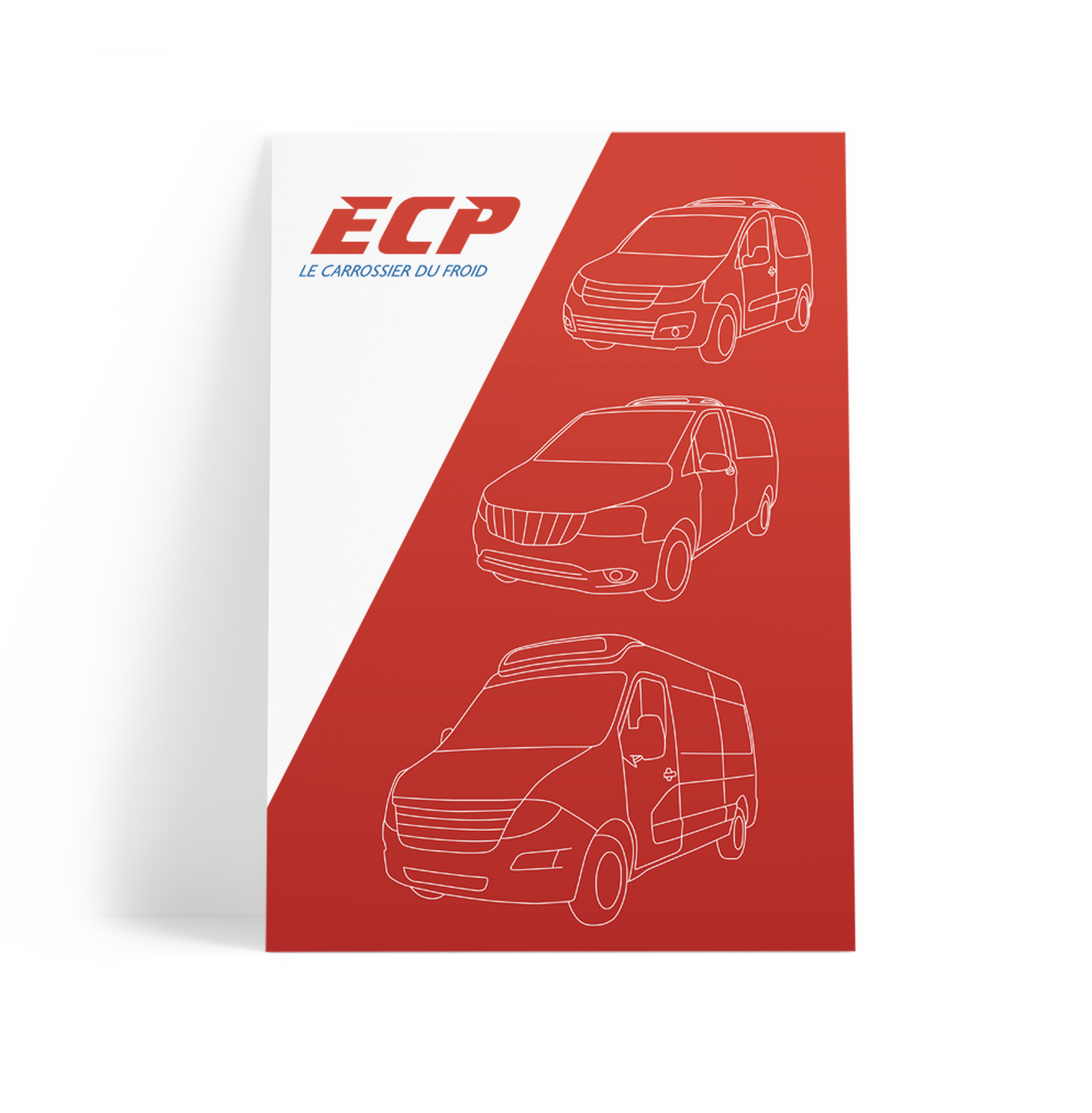 Identité graphique ECP - Le carrossier du froid